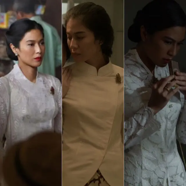 Kebaya Hitam Jeng Yah yang Diperankan Dian Sastrowardoyo di Gadis Kretek, dok. [Instagram/@hagaipakan]