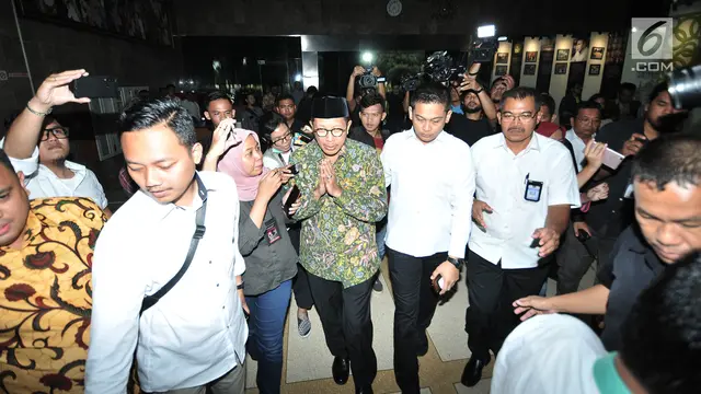 Menteri Agama Datangi Kantor Kemenag usai Disegel KPK