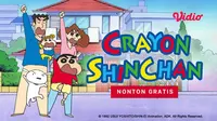 Crayon Shinchan menceritakan kehidupan sehari-hari Shinchan, tingkah kocaknya siap menghibur penonton. (Dok.Vidio)
