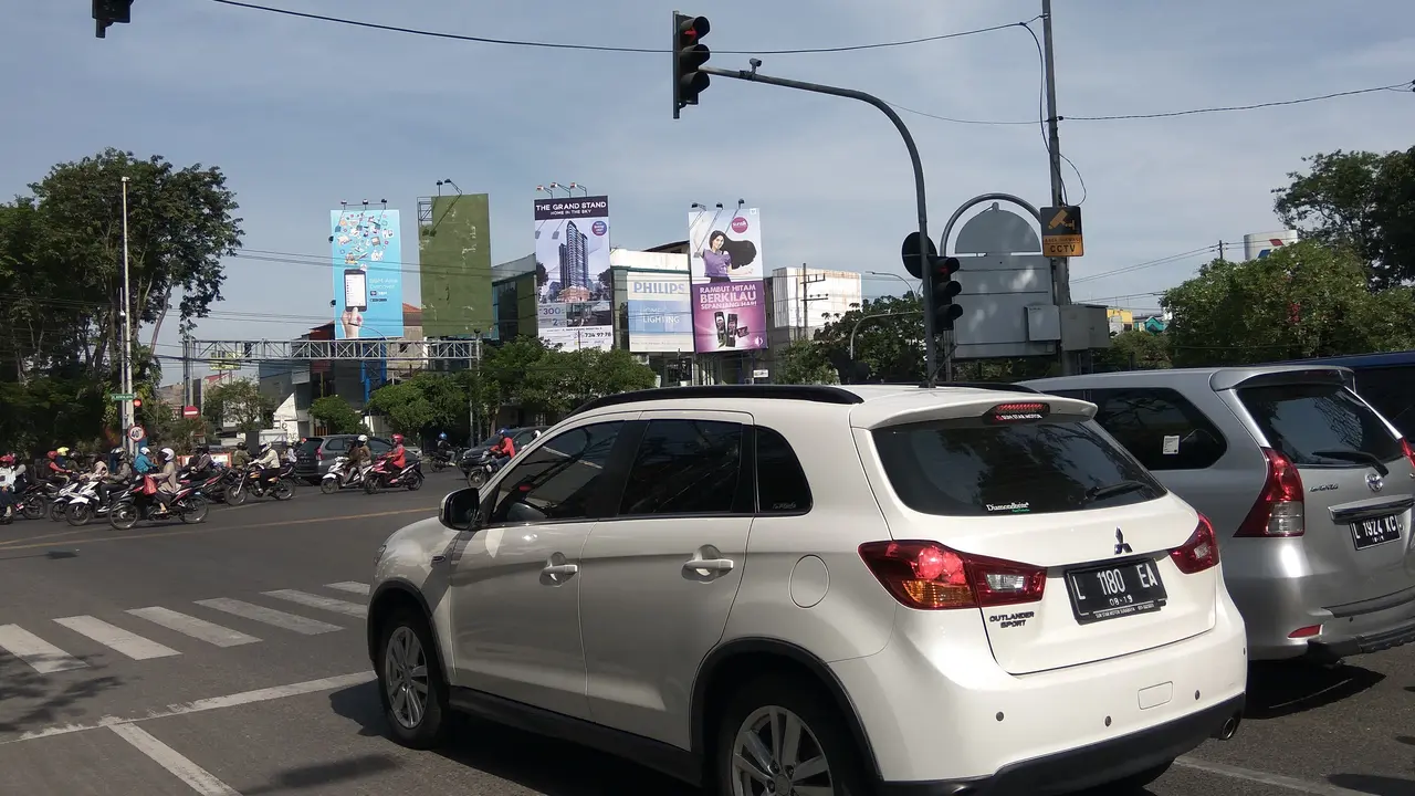 CCTV terpasang untuk merekam pelanggar lalu lintas