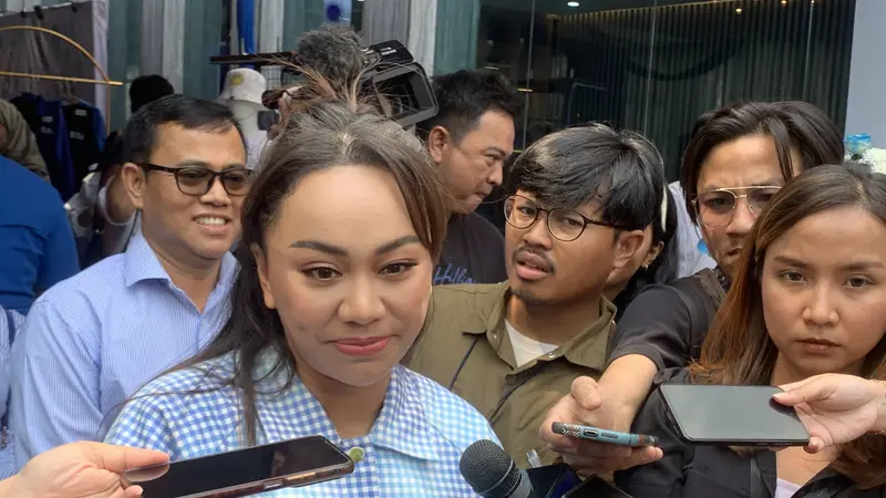 Ketua DPP PAN Zita Anjani saat ditemui awak media di Kantor DPP PAN, Jakarta, Minggu (14/7/2024).