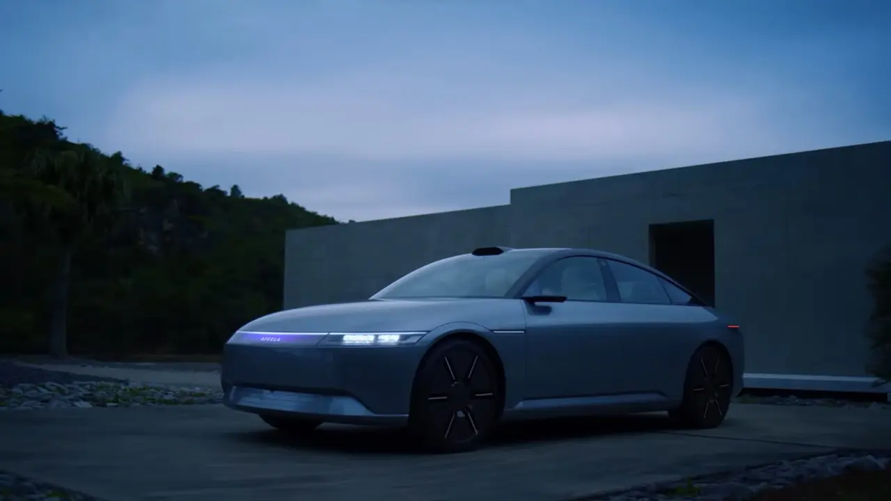 Mobil listrik Afeela garapan Sony Honda Mobility. (Youtube/AFEELA)
