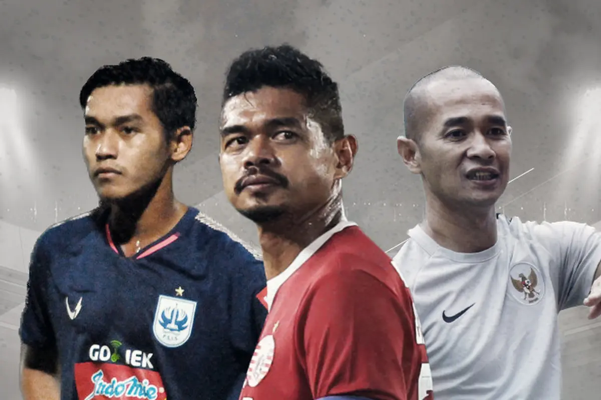 Septian David Maulana, Bambang Pamungkas dan Kurniawan Dwi Yulianto