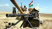 Para pembaca paling tertarik menyaksikan tembak-menembak antara pasukan Peshmerga Kurdi melawan pasukan ISIS di Irak. Mengerikan.