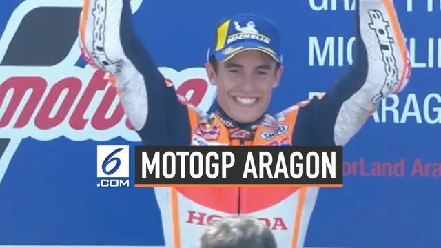 VIDEO: Marc Marquez Juara MotoGP Aragon 2019