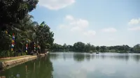 Lokasi wisata air Situ Pengasinan, di Kelurahan pengasinan, Kecamatan Sawangan, Kota Depok, menjadi salah satu lokasi wisata air. (Istimewa)
