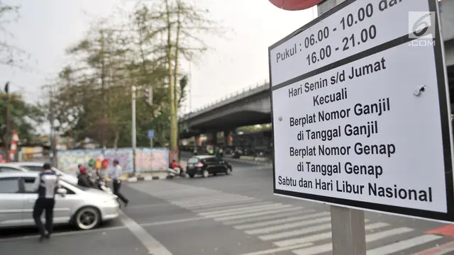 Uji Coba Perluasan Ganjil Genap