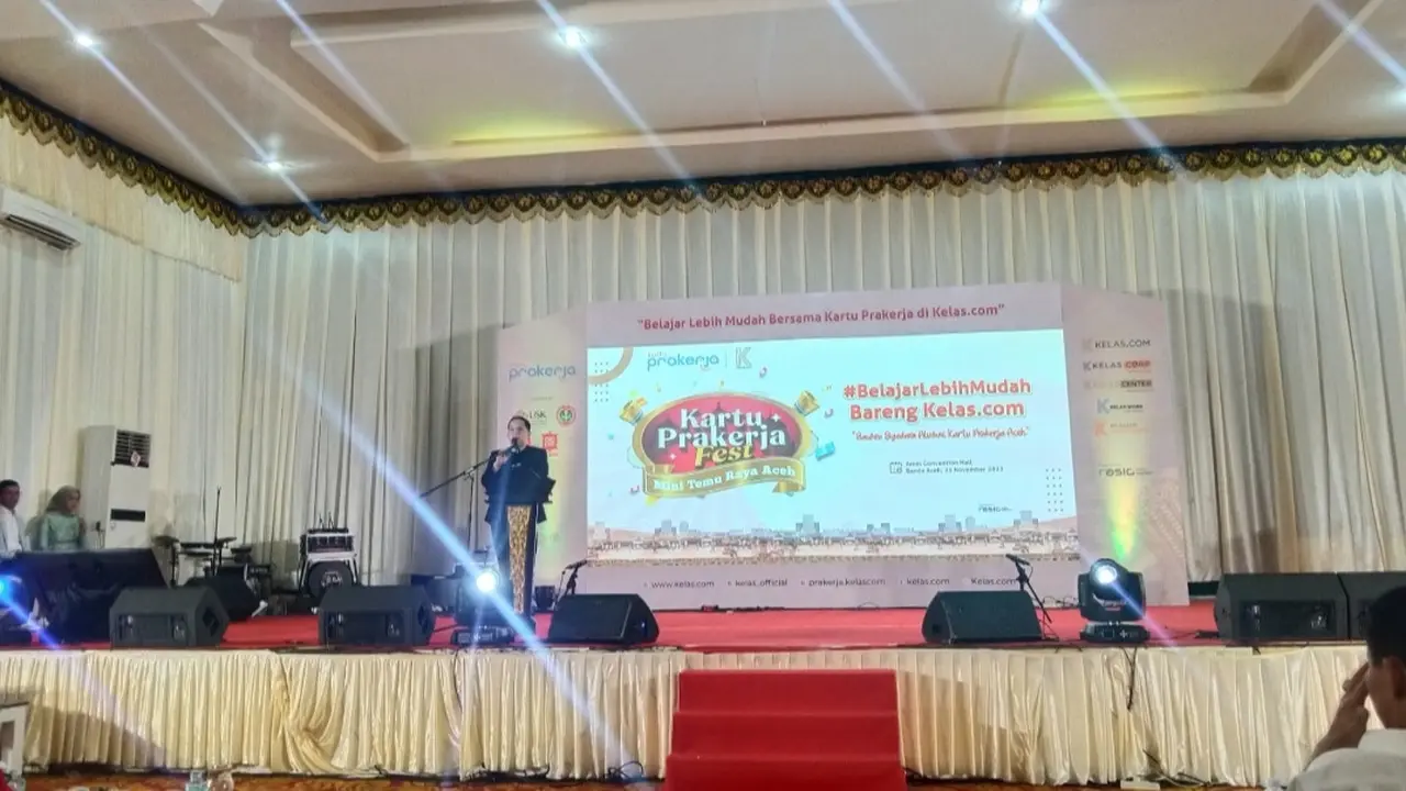 Seri Temu Raya Alumni Kartu Prakerja yang digelar di Aceh