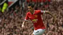 2. Angel Di Maria (75 juta euro) - Gelandang PSG ini tercatat pernah menjadi pemain Argentina dengan transfer termahal saat diboyong Manchester United dari Real Madrid. Di Maria didatangkan Manchester United pada 2014 dengan transfer 75 juta euro. (AFP/Paul Ellis)