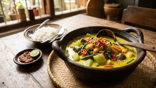 Sayur Lodeh Bumbu Kuning