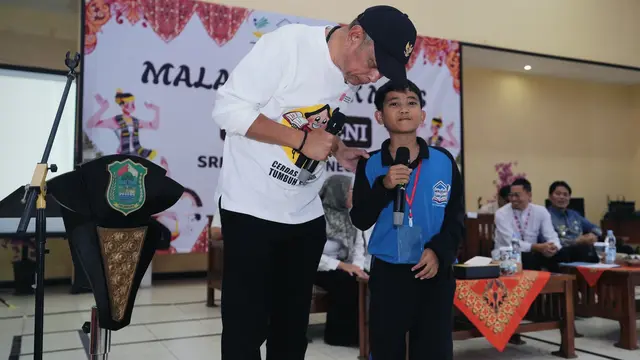 Wamensos Kunjungi Banjarnegara, Semangati Siswa Sekolah Rakyat Terus Belajar dan Gapai Cita-Cita