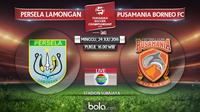 Persela Lamongan Vs Pusamania Borneo Fc (Bola.com/Adreanus Titus)