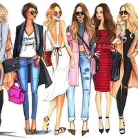 Ilustrasi style masakini. (via: rongrongdevoe.com)