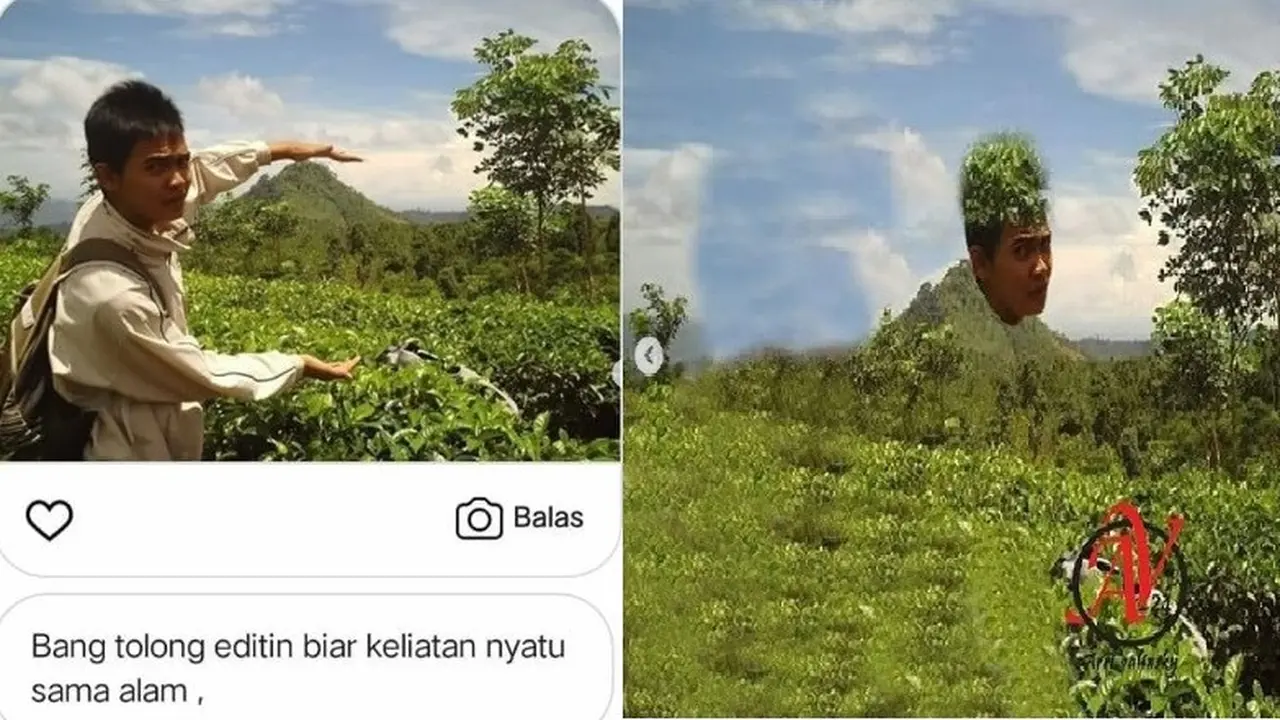 editan foto kocak
