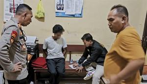 Seorang wartawan di Tanggamus, Lampung diduga mencuri uang perusahaan medianya ditangkap polisi. (Foto : Istimewa).