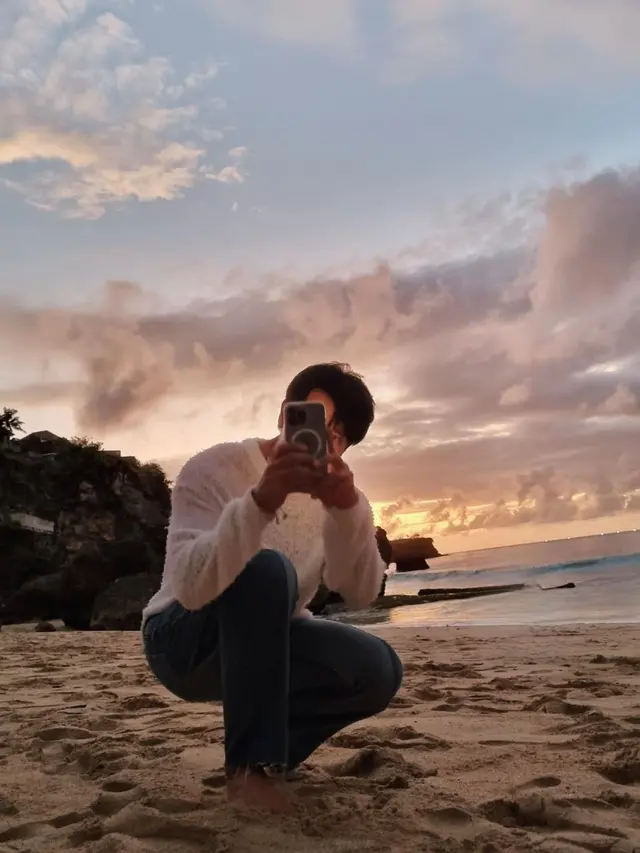 Sambil Kerja, Ini 7 Momen Liburan Donghae dan Eunhyuk Super Junior di Bali