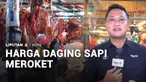 Harga daging di Pasar Kopro, Jakarta Barat, mencapai Rp180 ribu per kilogram. Lalu bagaimana di pasar lain? Kita tanyakan ke Aditya Eko di Pasar Palmerah, Jakarta.
