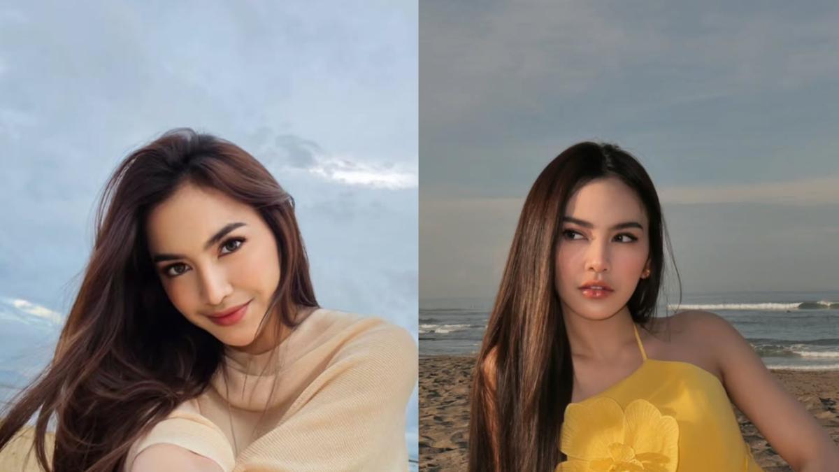 Pesona Mahalini Raharja Curi Perhatian dengan Rambut Panjang Berkilau di Tepi Pantai, Tetap Berkilau Tanpa Salt Hair Day
