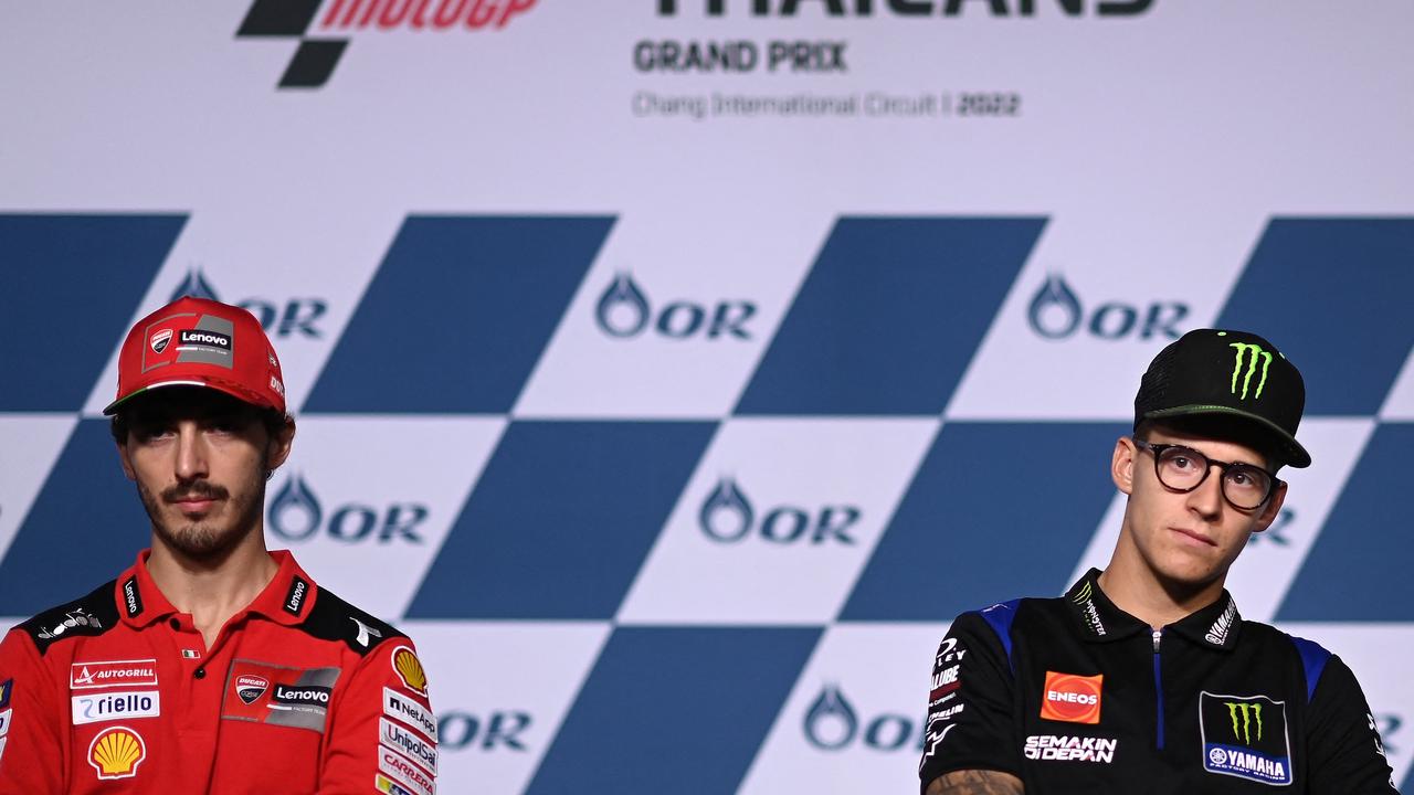 Pecco Bagnaia dan Fabio Quartararo