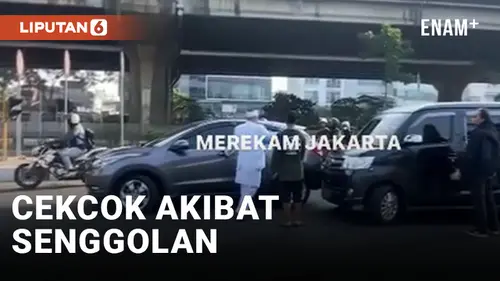 VIDEO: Viral Pengantin Pria Cekcok dengan Pengendara Mobil, Diduga Akibat Senggolan