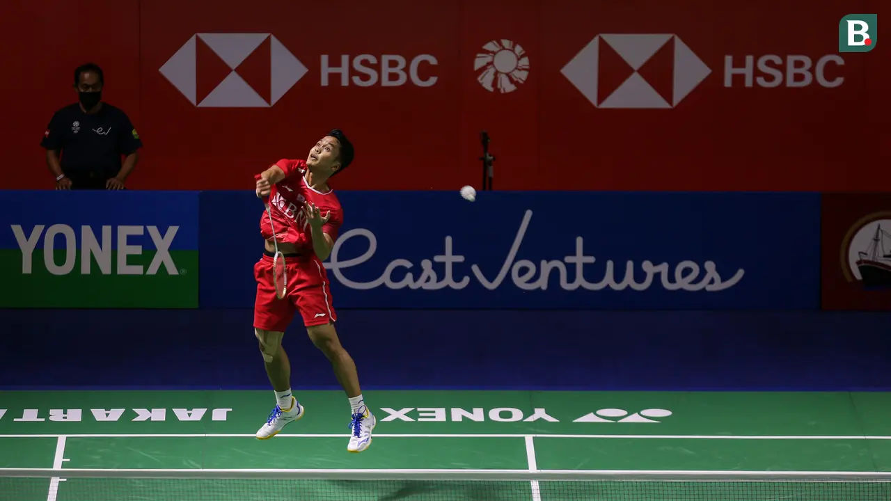East Ventures Indonesia Open 2022: Anthony Sinisuka Ginting