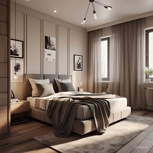 6 Desain Kamar 3x3 Untuk Suami Istri Modern 2025, Nyaman dan Elegan