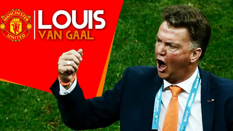 Ilustrasi Louis Van Gaal