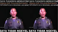 Heboh, Beredar Meme Lucu Polisi "Saya Tidak Ngeyel"
