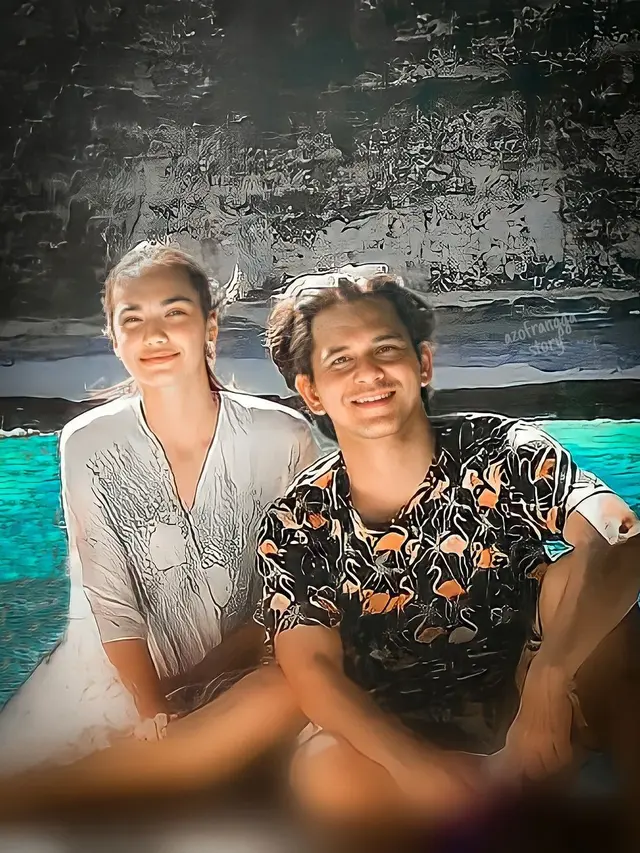 6 Momen Haico Van der Veken dan Rangga Azof Liburan Bareng di Bali