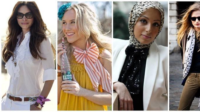 7 Cara Kreatif Dan Cantik Menggunakan Scarf Beauty Fimelacom