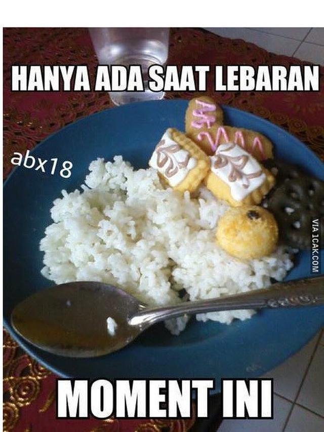 Enggak Habis Pikir, 6 Potret Nasi Lauk Kue dan Roti Ini Bikin Geleng Kepala