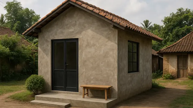 7 Model Rumah Kecil Tapi Unik di Kampung, Inspirasi Hunian Idaman