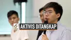 Aktivis Hong Kong Joshua Wong kembali ditahan polisi Hong Kong setelah kembali dari Taiwan. ia dituduh melanggar izin bebas bersyarat yang sedang dijalani.