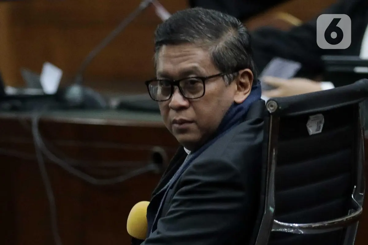 Sekjen PDIP Hasto Kristiyanto Jalani Sidang Pembacaan Dakwaan