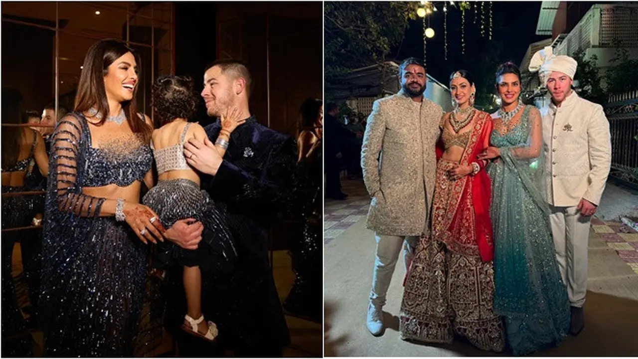 6 Potret Nick Jonas dan Priyanka Chopra di Pernikahan Sang Adik, Tampil Memukau