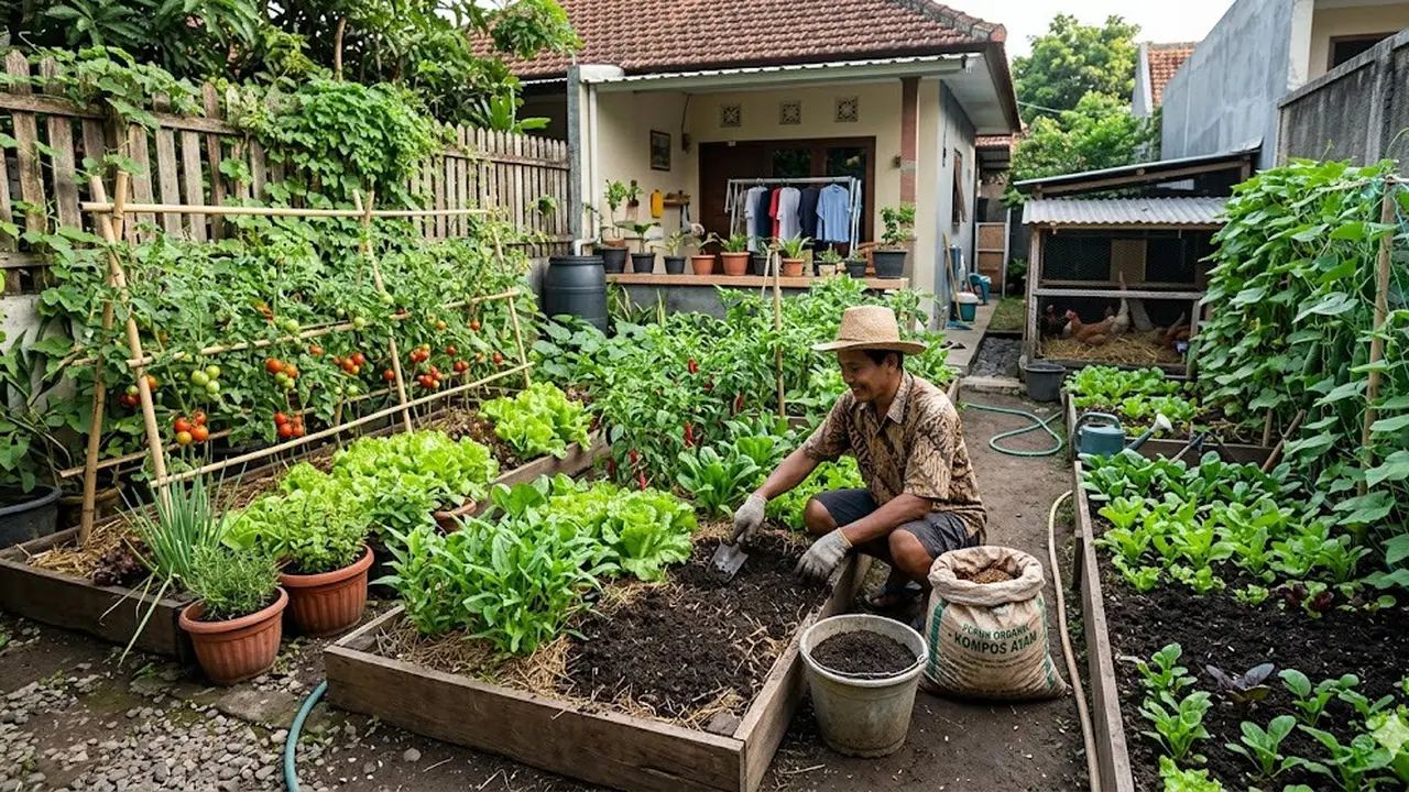 Cara Membuat Kebun Organik dari Limbah Kandang Ayam, Panduan Lengkap