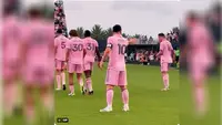 Selebrasi Lionel Messi Saat Inter Miami vs Atlanta United Jadi Sorotan, Warganet: Wah Lagi Panggil Palu Thor Tuh. (Doc: Twitter |&nbsp;@iPX10_)