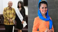 Farhannisa Suri Maimun Nasution mengunjungi Walikota Medan Dzulmi Eldin.