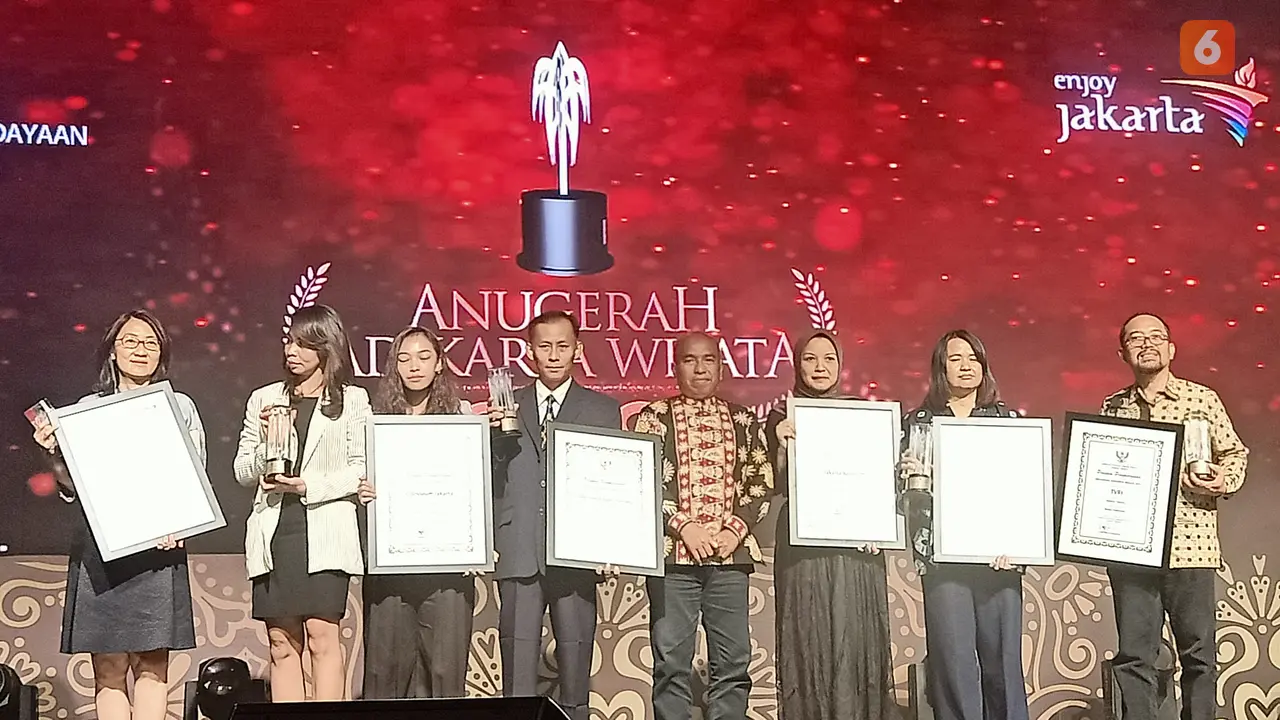 Daftar Lengkap Pemenang Anugerah Adikarya Wisata 2019 bagi Pendukung Pariwisata Jakarta