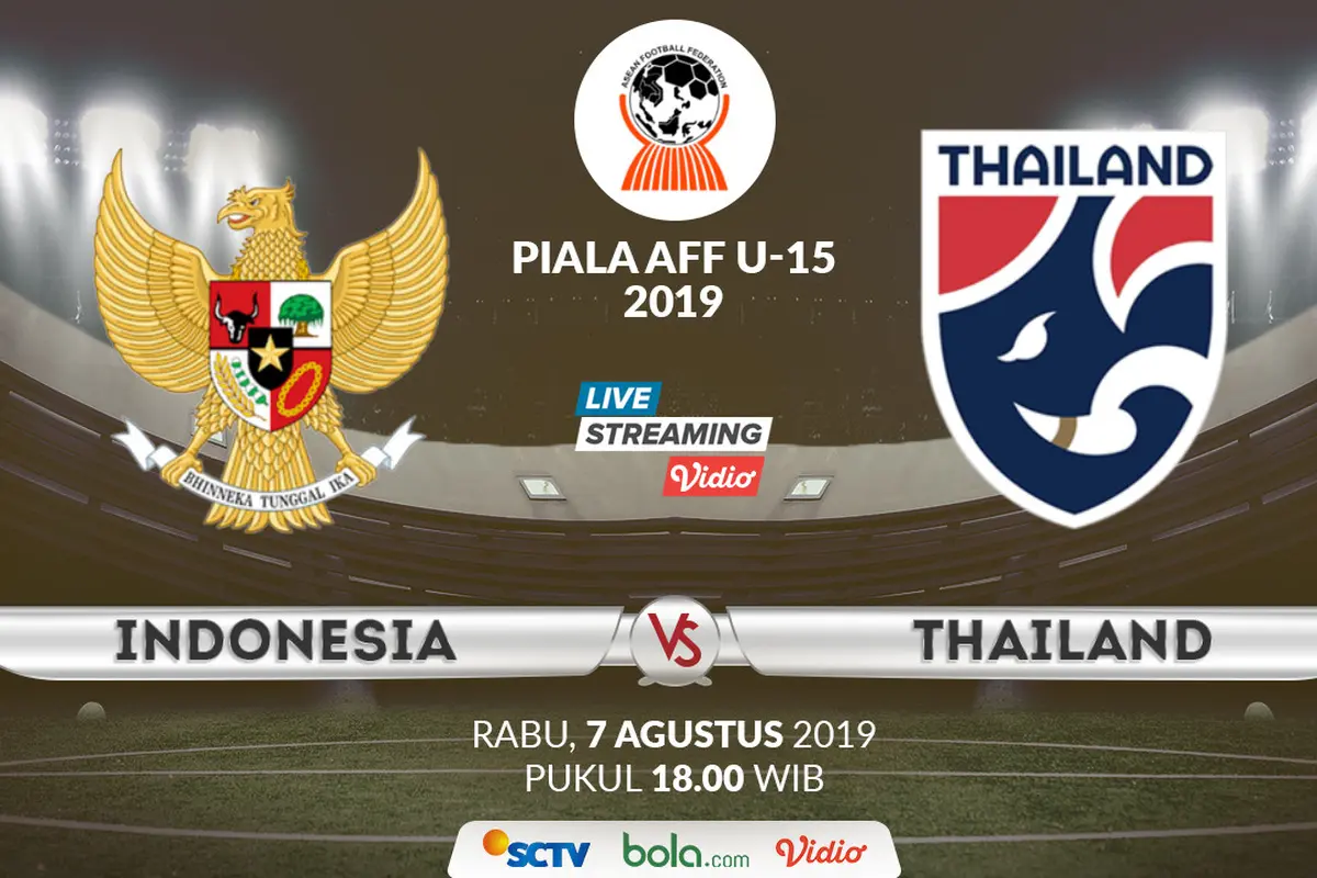 Indonesia U-15 vs Thailand U-15