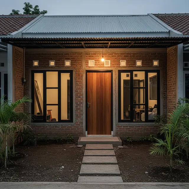 9 Model Rumah 6x8 Biaya 50 Juta, Hunian Murah tapi Minimalis