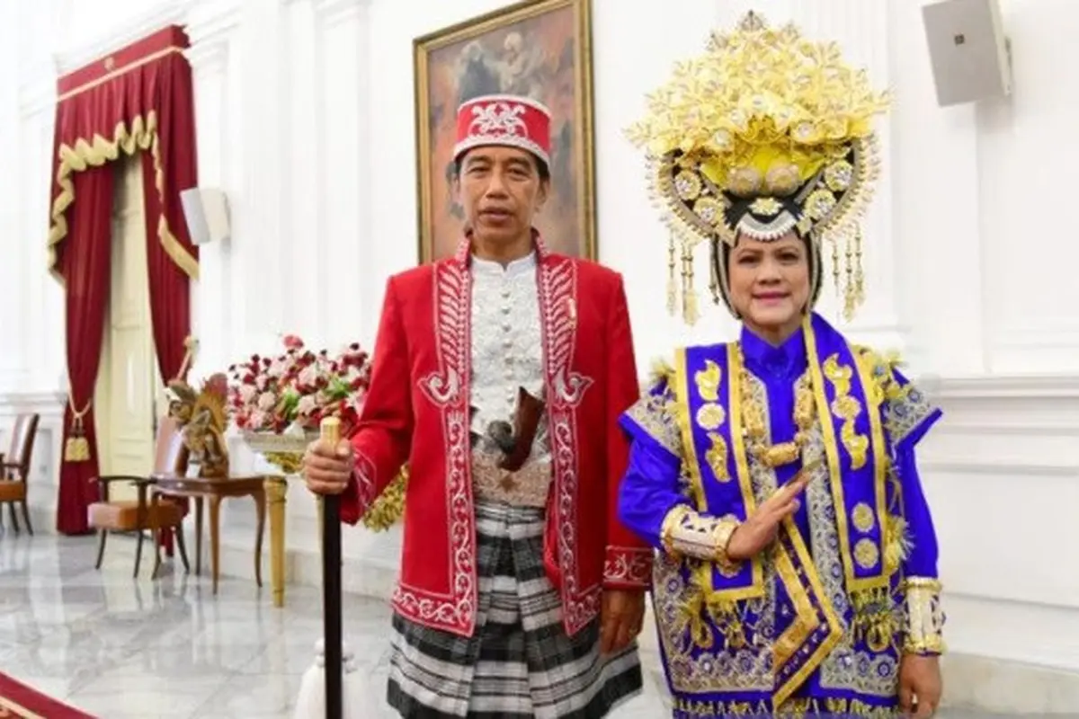 Presiden Jokowi dan Ibu Iriana