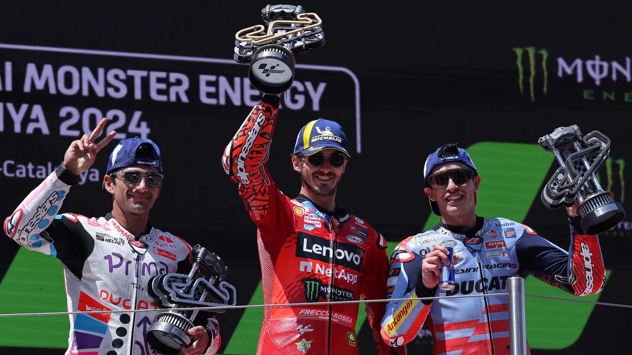 Francesco Bagnaia Tampil Tercepat pada Balapan MotoGP Catalunya 2024