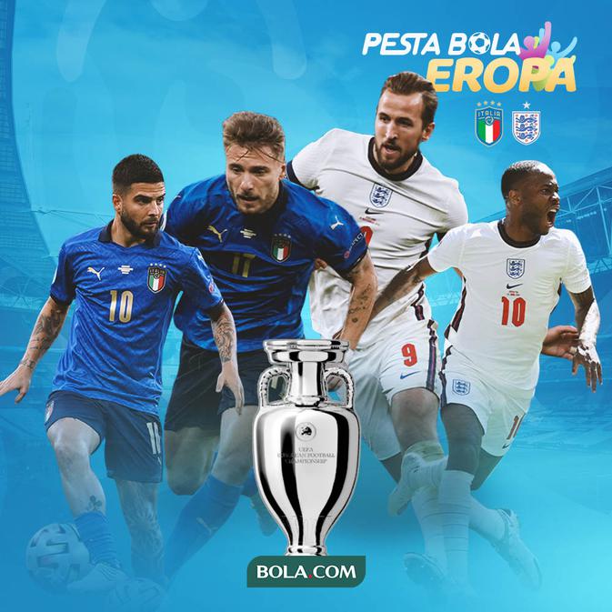 Jadwal Final Euro 2020 Di Rcti Duel Sengit Italia Vs Inggris Di London Piala Eropa Bola Com