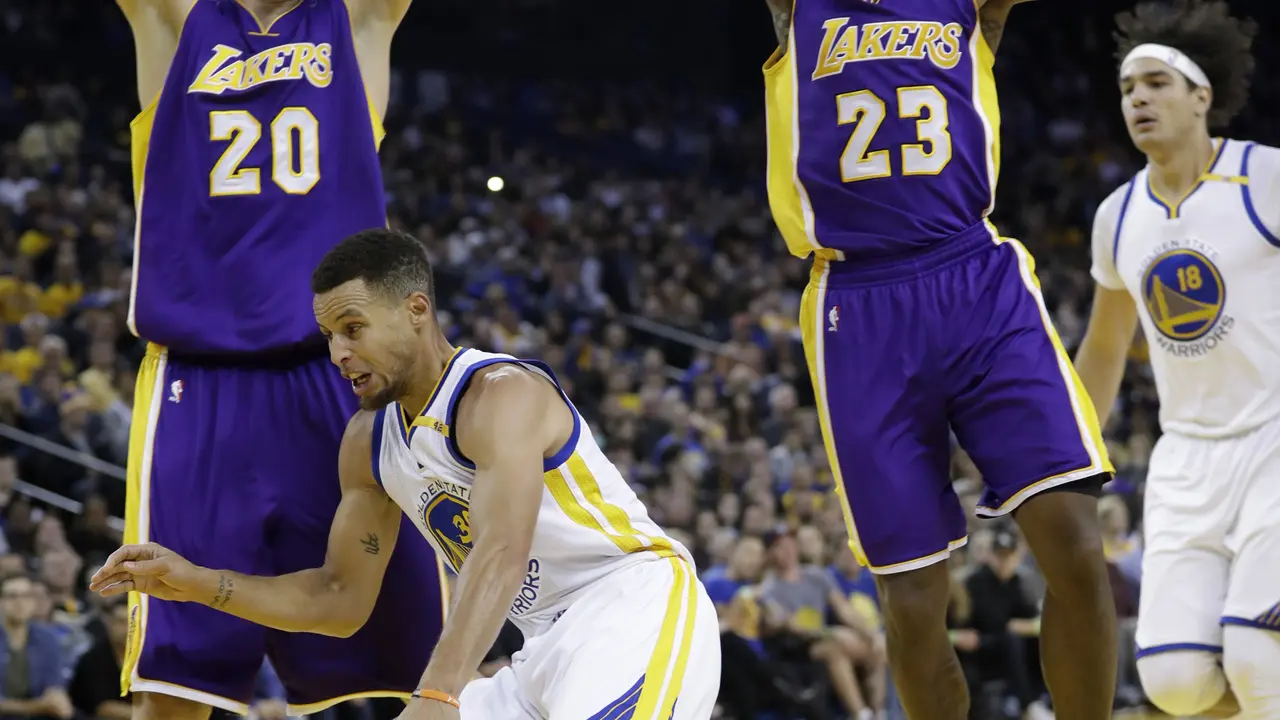 Golden State Warriors vs Los Angeles Lakers