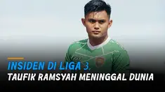 Indonesia kembali kehilangan pemain berbakat asal Riau, Taufik Ramsyah.