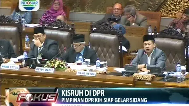 Kisruh di DPR, Pimpinan DPR KIH Siap Gelar Sidang