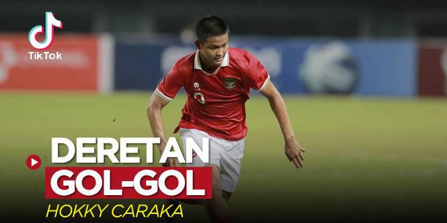 VIDEO TikTok Bola: Melihat Kembali 4 Gol Hokky Caraka ke Gawang Brunei Darussalam di Piala AFF U-19 2022