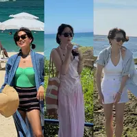 Aktris Son Ye Jin kini menikmati liburan bersama keluarga di Jepang. Gaya busananya jadi sorotan tersendiri [@yejinhand]