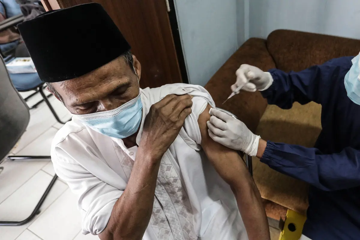 Jumlah Warga Indonesia yang Sudah Divaksinasi COVID